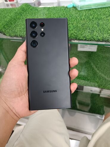 а 11 самсунг: Samsung Galaxy S22 Ultra, Колдонулган, 256 ГБ, түсү - Кара, 1 SIM