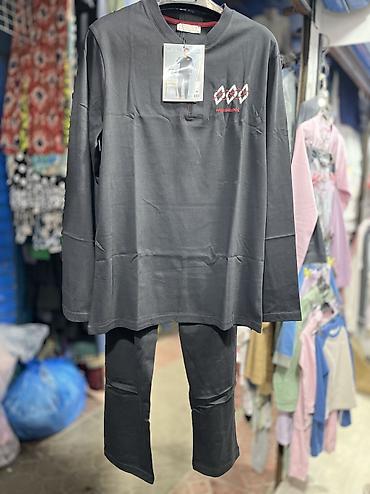 Домашние костюмы: Мужская пижама Адрес: рынок Орто-Сай «Оберон» 1️⃣📍7 ряд 122 кон-р — 28