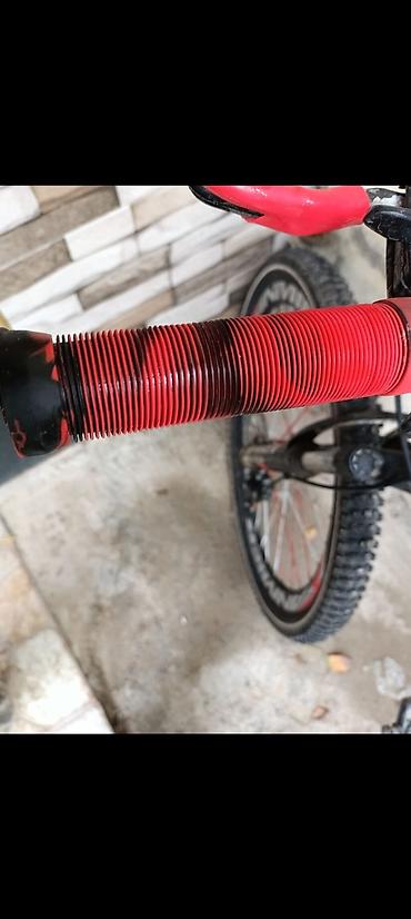 velosibet barter: Dağ velosipedi – tam asqılı, 26” təkərli - Rəng: qara/qırmızı - — 2