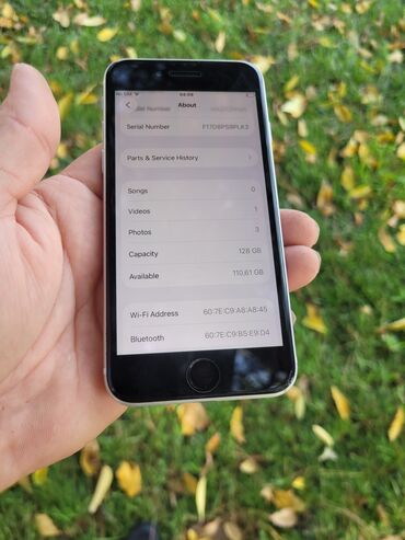Apple iPhone: IPhone SE, 128 GB, Ağ, Barmaq izi -da lalafo.az — 10 Apple iPhone: IPhone SE, 128 GB, Ağ, Barmaq izi — 10