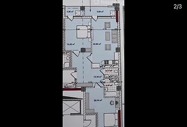 2 8: 3 комнаты, 933 м², Элитка, 7 этаж, ПСО (под самоотделку) — 2