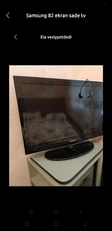 Televizorlar: Televizor Samsung LCD 32" FHD (1920x1080), Ödənişli çatdırılma