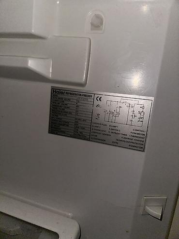 soyuducu 2 ci əl: Haier iki qapılı soyuducu - Brend/model: Haier (etiketdə “HRF-” — 5