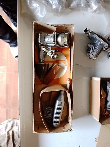 balaca moto: Modelçilər üçün içdənyanma mühərrikləri və ehtiyat hissələri toplusu — 8