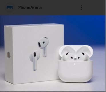 elif toster qiymeti: Simsiz (Bluetooth) Qulaqcıqlar, Apple, rəng - Ağ