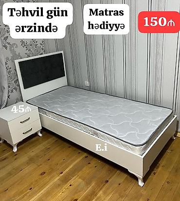 mebel bərpası: Yeni, Təknəfərlik çarpayı, Matras ilə — 6