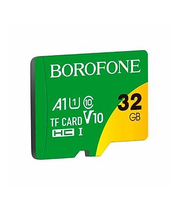 ufs 4: Карта памяти Borofone TF 32 GB, Class 10 UHS‑I V10 A1 - Форм‑фактор — 2