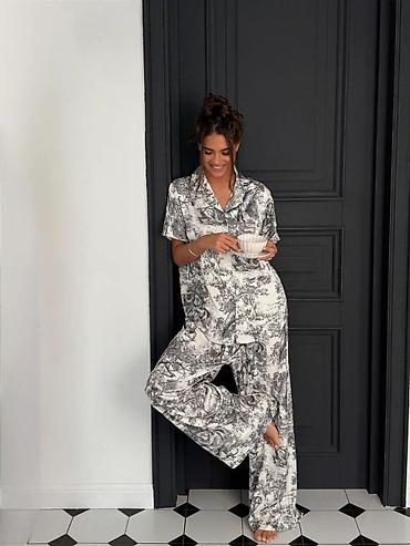 Пижамы: Женская пижама рынок Орто-Сай «Оберон» 1️⃣📍7 ряд 122 кон-р 2️⃣📍7 ряд — 13