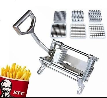 2 el döner bıçağı: Fri kartof fri dograyan Nerjavik 3 ferqli bıçaqlar ilə. Professional — 7