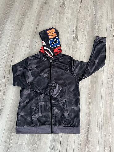 pull and: Худи на молнии с капюшоном, камуфляж Black Camo - Цвет и принт — 1