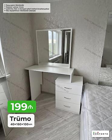 Trümo – 40×160×100 sm - Rəng seçimi: mümkündür - Material: 18 mm