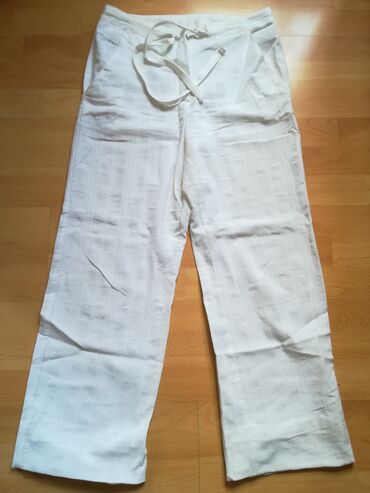 Pantalone: M (EU 38), Normalan struk, Ravne nogavice — 2