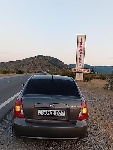cayka maşın: Hyundai Accent: 1.6 l | 2009 il Sedan — 4