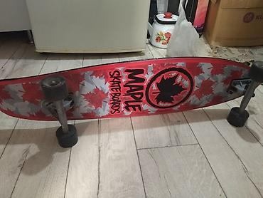 Лонгборд Maple Skateboards - Дека: вытянутая форма pintail, широкая