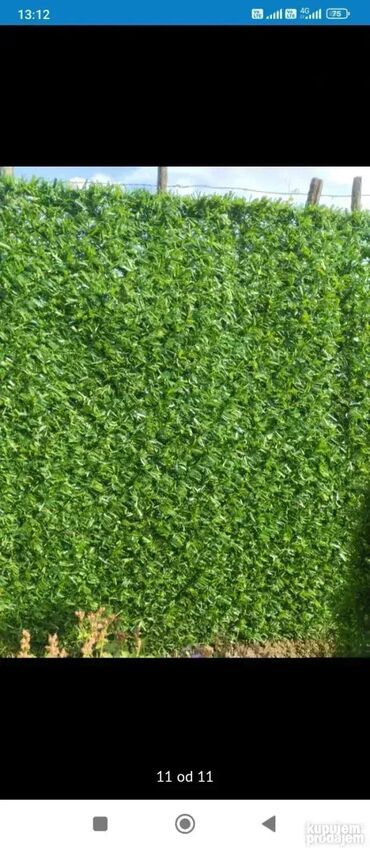 Baštenska dekoracija: Ograda od pvc trave 950 din — 13
