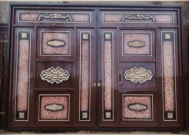 Həyət darvazaları: Salam qiymetler 650manatdan başlayır.Darvazalar rusiya i̇stehsalı olan — 22