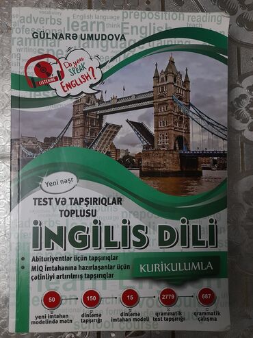 ingilis dili test toplusu pdf indir: İngilis dili Gülnarə Umudova test və tapşırıqlar toplusu