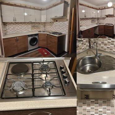 Mətbəx mebeli: Metbex mebeli. 450azn. ölçü 255/155sm. üzerinde qaz moyka aspiratör