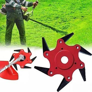 spiralni cepac za drva: ČELIČNI NASTAVAK ZA TRIMER SA 6 SEČIVA | Gde god nešto treba — 1