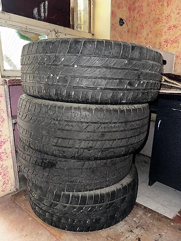avto servis: 1 ededi 25 Azn 4 ədəd avtomobil şini - Ölçü: 235/55 R18 - Yük/sürət — 4