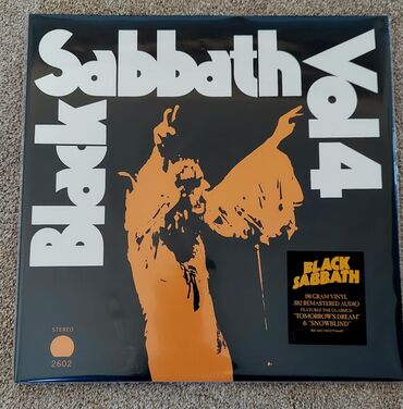 мотоцикл ktm 200 duke: Black Sabbath Vol. 4 - новый, open box, gatefold