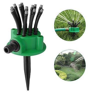 Все для дома и сада: 🌿 360° Suvarma Başlığı – 12 Hortumlu Bağ Sistemi Bu 360° dönən — 5