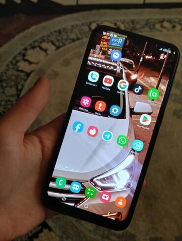 Samsung: Samsung Galaxy A30, 64 GB, rəng - Qara, Zəmanət, Sensor, Barmaq izi