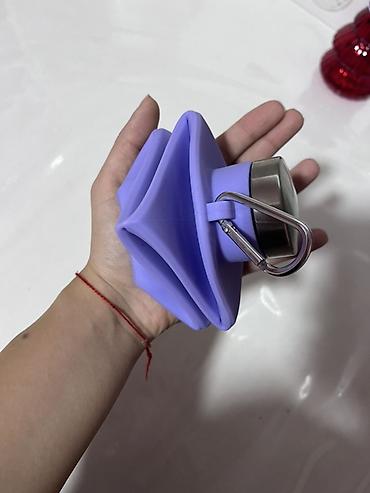 su cani: Bükülə bilən silikon su butulkası – 700 ml Səhvliklə 2 dənə almışıq — 2