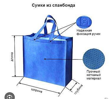 Шопперы: Шоппер, Новый, Материал: Спанбонд, Женские — 2