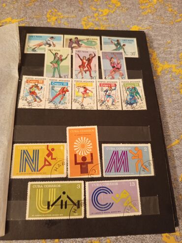 Markalar: Əla vəziyyətdə kolleksiya markaları.Çoxsu idman — 11