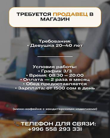 конструктор бу: Требуется Продавец-консультант График: Два через два, Карьерный рост, Полный рабочий день — 1