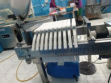 Другое оборудование для пищевой промышленности: Камерные фильтр-прессы для обезвоживания осадков. Материал  — 5