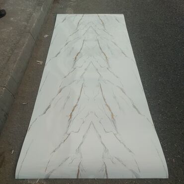 Vinil divar kağızı, oboy: Mərmər effekti verən PVC divar panelləri. 1.Arxası özü — 30