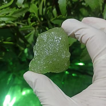 Dekorativ daşlar: Təbii Yaşıl Kristal Daş Satılır | Hədiyyə və Kolleksiya üçün Enerji — 8