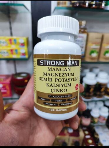 b vitamin kompleksi dermanlar: Mangan, Magnezium, Dəmir, Kalsiyum, Sink, İstifadə qaydası: Gündə 2-3