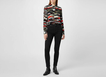 t shirty plus size damskie: H&M, Сорочка жіноча, розмір L