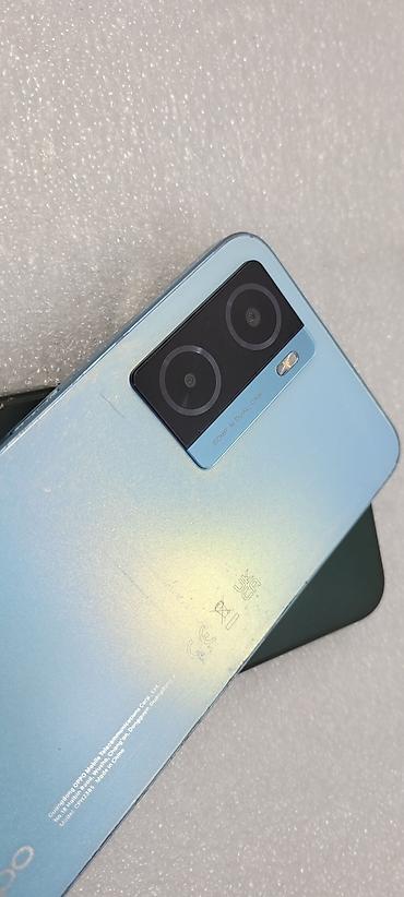 Oppo: Oppo A57s, Б/у, 128 ГБ, цвет - Голубой, 2 SIM — 8