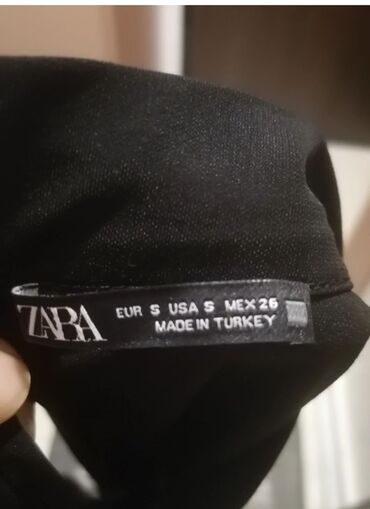 Bodi: Zara, S (EU 36), Poliester, bоја - Crna — 3