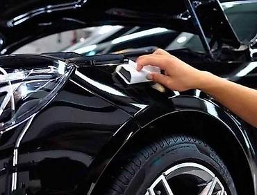 покрытие керамикой: Профессиональная полировка кузова автомобиля с нанесением гидрофоба — 1