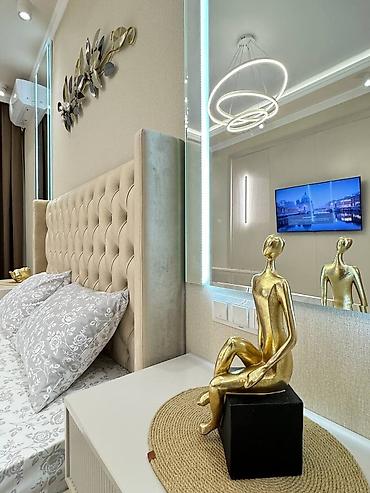 Посуточная аренда квартир: 1 комната, Люкс, элитка, Филармония, Душевая кабина, Постельное белье, Кондиционер — 12