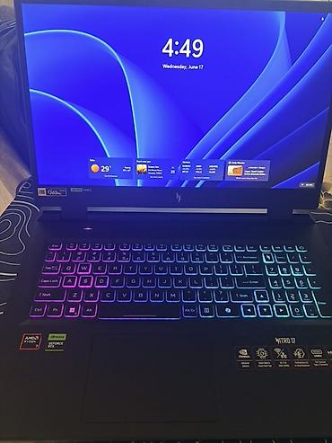 asus rog strix g17: İşlənmiş Acer Nitro, 17.3 ", AMD Ryzen 7, 1 TB — 3
