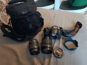 Canon eos 650D fotoaparat tertemiz ideal veziyyetdedir, hec bir ciziqi