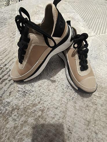 красовки ecco: Кроссовки, 37, Chanel, Новый, цвет - Бежевый — 2