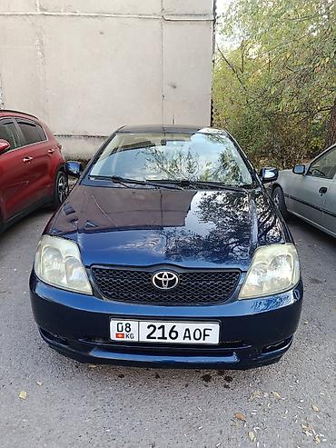 Toyota: Toyota Corolla: 2003 г., 1.6 л, Кол менен иштөөчү, Бензин, Седан — 5