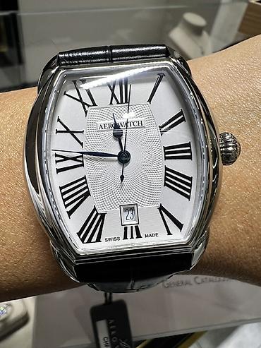 Классические часы часы, Aerowatch, Швейцария, Водонепроницаемые, Мужские, Новый