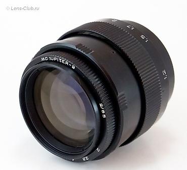 85mm: Объектив MC Jupiter-9 85mm f/2 - Фокусное расстояние: 85 мм — — 1