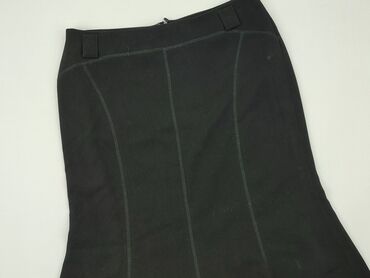 czarne spódniczka z falbankami: Skirt, XL (EU 42), condition - Very good