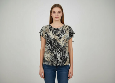 modne duże rozmiary bluzki wizytowe: Women's blouse, size One size