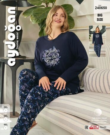 Hicab: Aydogan Home Wear🇹🇷 – Böyük ölçü pijama dəsti - Model kodları