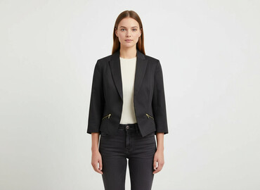 dreimaster kurtka damska: Women's blazer, size S